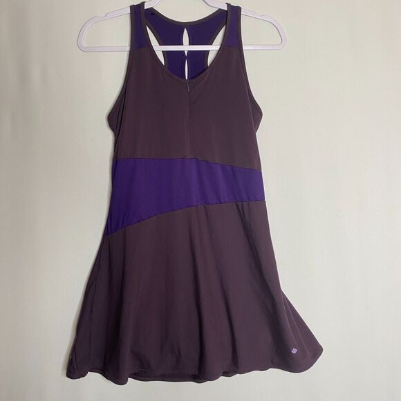 Ronhill Tech Dress Nightshade Reflective Inner Short Thigh Pocket Size Small - Picture 1 of 15